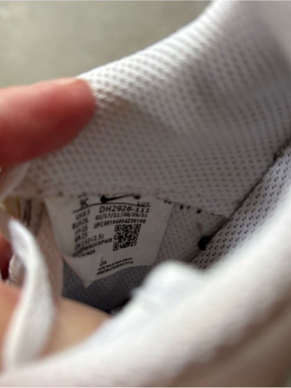 Nike Toddler 9c White Air Force’s - Picture 7 of 7